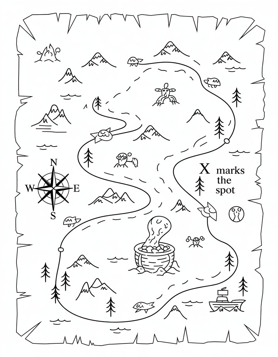 Hidden Treasure Map